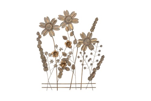 Wanddekoration blumenwiese - wanddekoration,