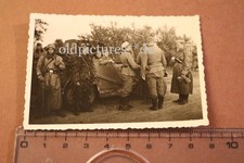 tolles altes Foto - Soldat Luftwaffen mit Tarnzug Ghillie Anzug  