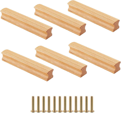 Möbelgriffe holz stück - holz,, 6