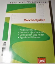 Stiftung Warentest: Wechseljahre