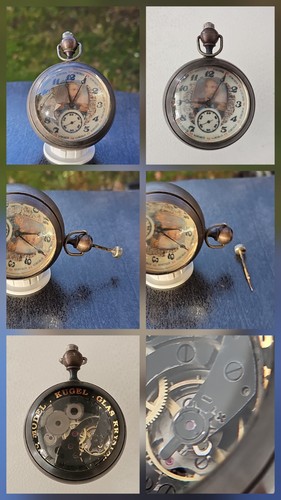 556 taschenuhr kugeluhr - 556, gr.