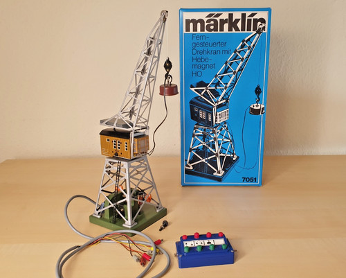 Märklin 7051 drehkran mit - 7051,,