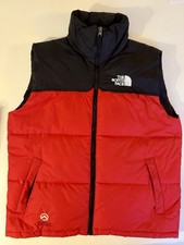 The North Face Weste Gr L Schwarz Rot