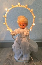 DDR Antik Lichterengel Puppe Licht Weihnachten Erzgebirge Engel Lichterpuppe