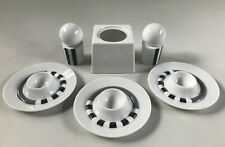 CUPOLA STRADA 3 Eierbecher Salz- Pfeffer-Streuer Rosenthal Mario Bellini+Rechaud