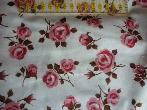 Westfalenstoff rosen weiß - ,
