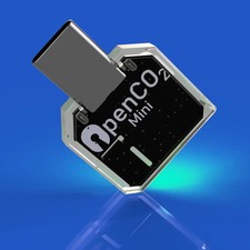 Mini Handy CO2 Sensor mobiler Sensor Führer Luftqualitätssensor für USB-C mit RG