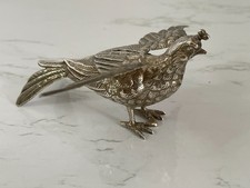 925 Sterling Silber Figur Vogel