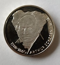 10,00 DM Gedenkmünze 1988 D, Arthur Schopenhauer, prägefrisch