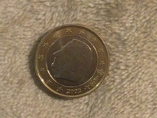 1 Euro Münze Belgien 2002