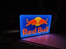 Redbull Logo Lamp ArtFun LED