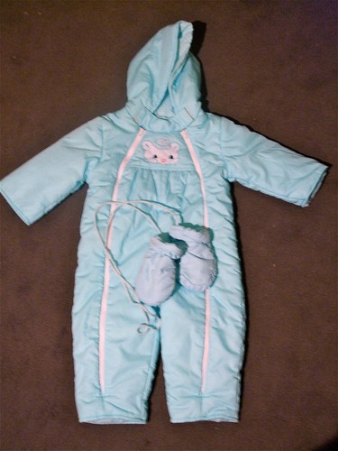 Baby schneeanzug türkis - baby,