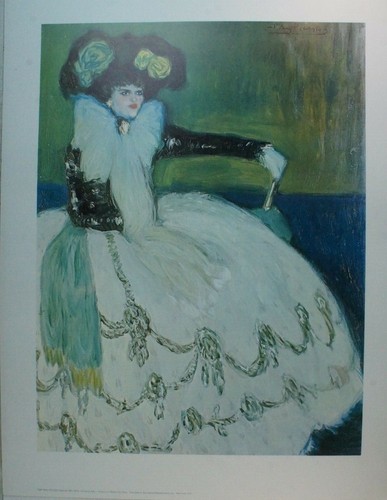 Pablo picasso femme bleu - pablo, en