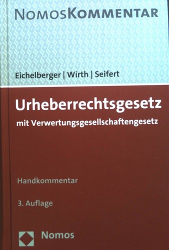 Urheberrechtsgesetz mit - urheberrechtsgesetz, :