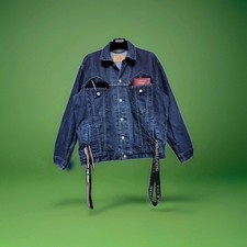 "LEVI'S" JEANSJACKE L BLAU 100%BAUMWOLLE❗️ ZUM KNÖPFEN❗️NEUWERTIG ❗️
