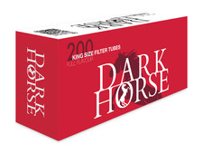 Dark Horse Filterhülsen Zigarettenhülsen "Full Flavour" 20Boxen je 200Hülsen
