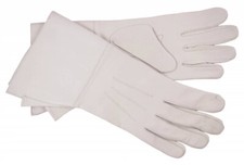 Stulpenhandschuhe Weiß