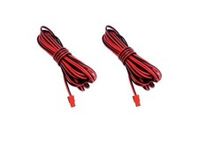 2X Pcs Speaker Sound Red White