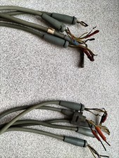 Modellbahn 5 x Kabel Litze - 4-adrig - a+b 1973 - je ca. 2 Meter - alt