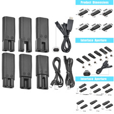 9 Stück Ladekabel Set USB C