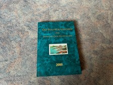 Briefmarken Bund BRD, Deutschland, Jahrbuch 2000 postfrisch, Postwertzeichen