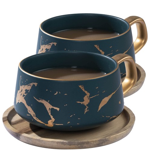 Cappuccino tassen set keramik - set,