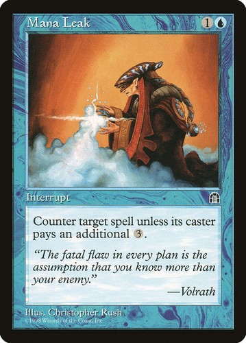 Mtg mana leak exc magic - mana,
