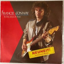 FRANCIE CONWAY - TO THE EDGE OF TIME & THE CITY IS GOING  - PROMO SINGLE 1984