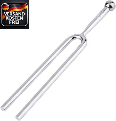Stimmgabel edelstahl 440hz - edelstahl,