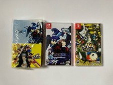 Persona 3 Portable + Persona 4 Golden Nintendo Switch Neu Slip Case Limited Run