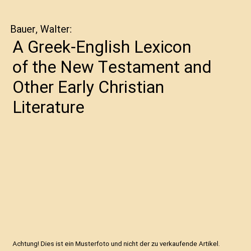 Greek english lexicon the - a, greek-english