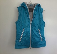 Duvetica Daunenweste m. Kapuze, türkis, Gr. 44 italien., Gr. 38/40 dt., top