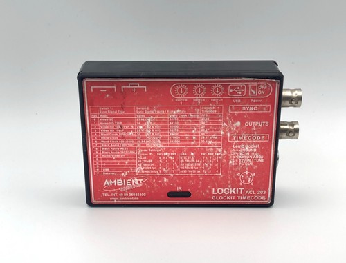 Timecode sync generator - timecode,