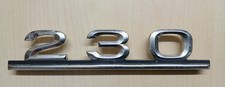 Mercedes Emblem Typenschild 230 Typenbezeichnung 1238170415 Original Oldtimer