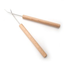 2Pcs/Set Wooden Knitting Loom