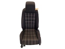 Sitz vorne links Stoff Karo GTI Karo Muster 5 türer passt für VW  GOLF VI (5K1)