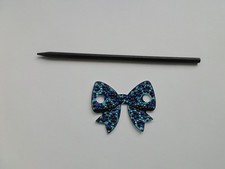 Haarspange Schleife Farbe Blau