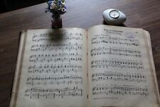 20 alte Notenblätter Notenschrift Basteln Nostalgie Deko Vintage Chabby