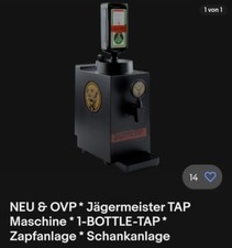 Unbenutzte Jägermeister Tap Maschine 1 Bottle Tap Zapfanlage