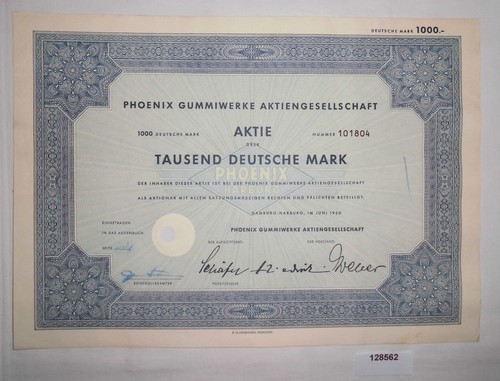 1000 mark aktie phoenix - mark,
