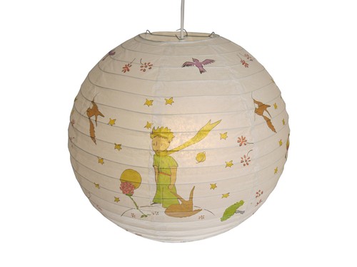 Papier lampenschirm mehrfarbig - papier,
