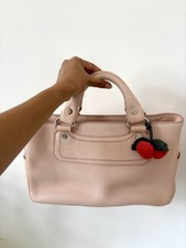 Rosa Céline Boogie Bag Handtasche Designer Damen Leder