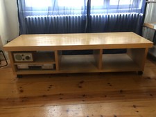 TV- Phono Bank Lowboard Ikea MALM wie neu  Birke funier