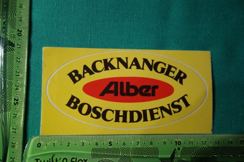 Alter aufkleber backnanger - alter,