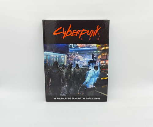 Cyberpunk red roleplaying - red,