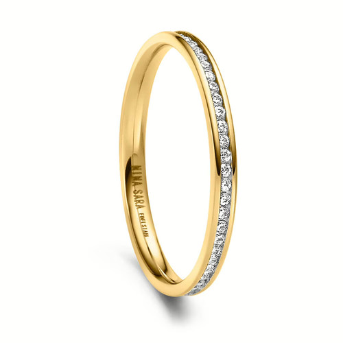 Vorsteckring edelstahl gold - vorsteckring,