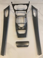 Mercedes SL R230 SL350 500 55 Kohlefaser Mittelkonsole Blenden Set A2306802036