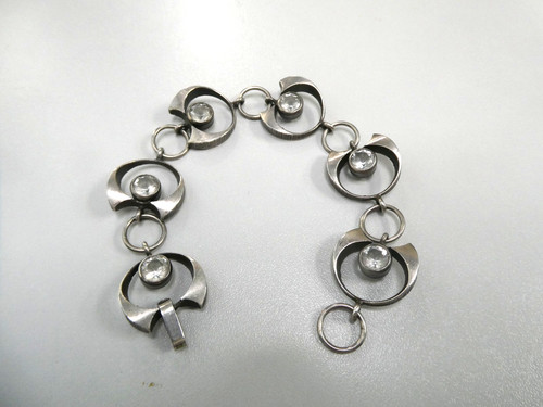 Sr1104 925 silber armband - silber, mit