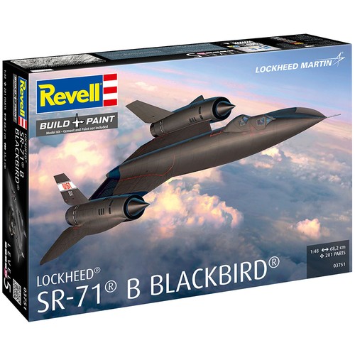 Revell lockheed 71b - lockheed, sr-71b