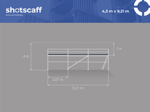Günstig baugerüst 40m - baugerüst, 40m²